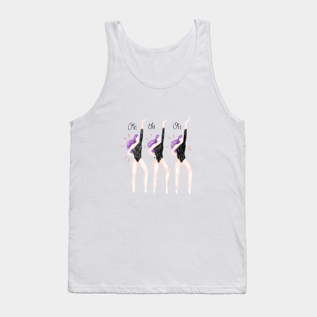 Single ladies Tank Top by Jess Illustrates